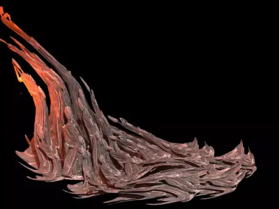 Scull waves 3 3D model