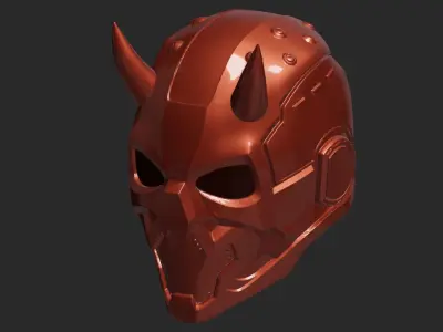 Cyber Demon Helmet 3D print model