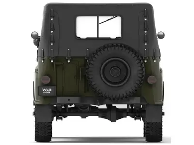 UAZ 469 1970 3D model