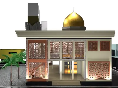Mosque 3D model