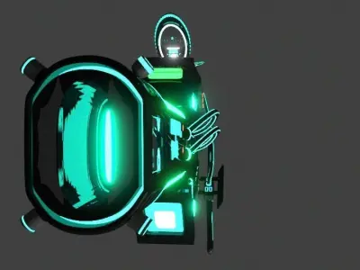 Erad Mashimo Low-poly 3D model