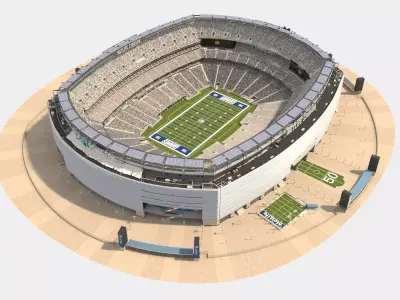 Metlife stadium 3D model