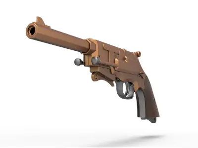 Malcolm Reynolds pistol from Firefly 3D model