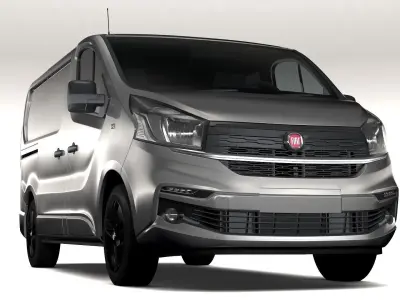 Fiat Talento Van L1 2017 3D model