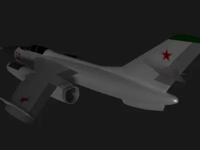 Yakovlev Yak 28P Firebar 3D model