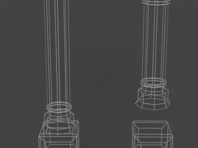 Street Lantern Free 3D model