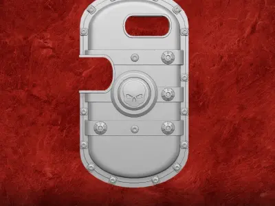 Deathrider Shield 3D printable files for Action Figures 3D print model