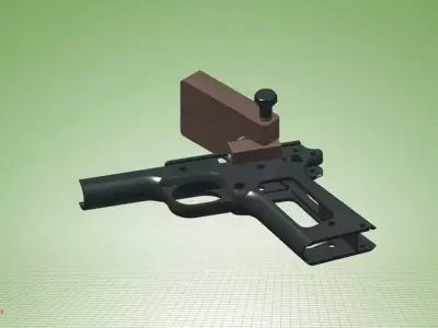 1911 GM Plunger Staking Tool Free 3D model