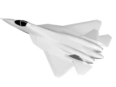 Sukhoi T-50 3D model