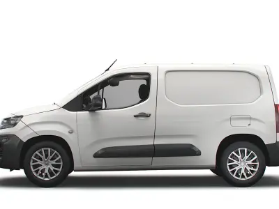 Fiat E-Doblo SWB Van 511 2023 3D model
