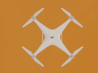 DJI Phantom 4 3D model