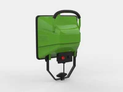 Halogen work light 3D model