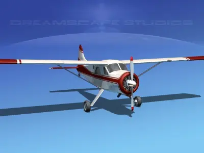 Dehaviland DH-2 Beaver SL11 3D model