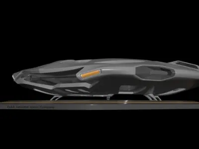 Dyson Bladeless Drone Concept - BossMaker 3D model