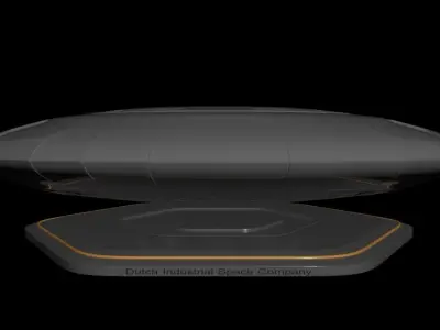 Dutch Industrial Space Company - Concept 07 3D model