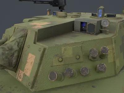 ZLT 11 new Low-poly 3D model