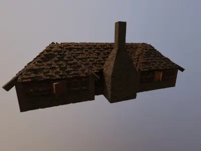 MEDIEVAL HOUSE 3 - LEVEL 1 by RogueFilmProductions 3D model