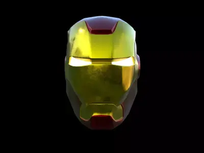 Ironman helmet 3D model buy