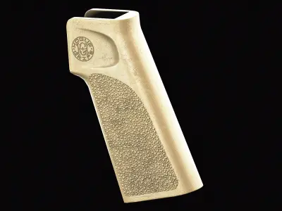 Hogue 15 Grip AR15 M16 Low-poly 3D model