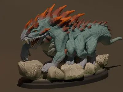 Basilisk 3D print model
