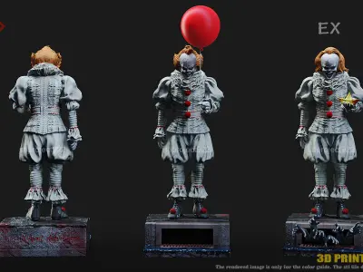 Pennywise 3D print model