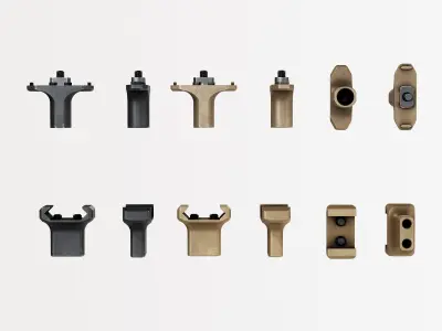 Arisaka Hand - Finger Stop Low-poly 3D model