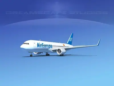 Boeing 767-300 Air Europa 3D model