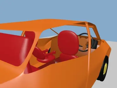 Beautiful Car Free low-poly 3D model