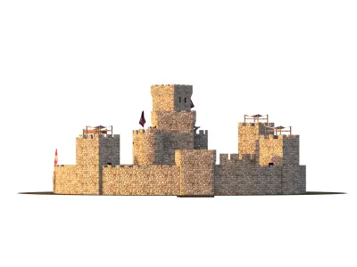 stronghold 3D model