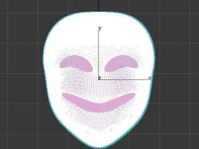 Happy Mask 3D model