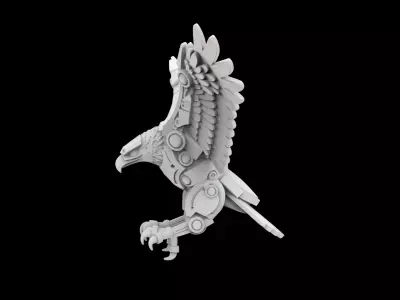 Mech Eagle Model 3D Print 3D print model buy
