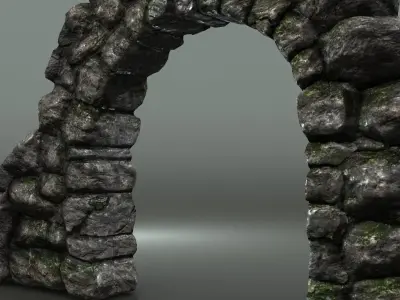 Stone Arch 3D model