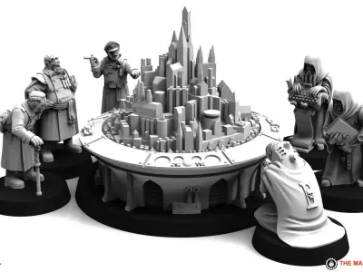 Universal Guard - Map Room 3D print model
