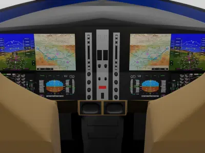 Cirrus Vision SF50 3D model