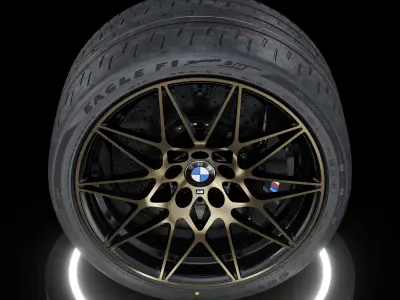 Goodyear Eagle F1 SuperCar 3R 305 30ZR19 98Y SL V2 3D model