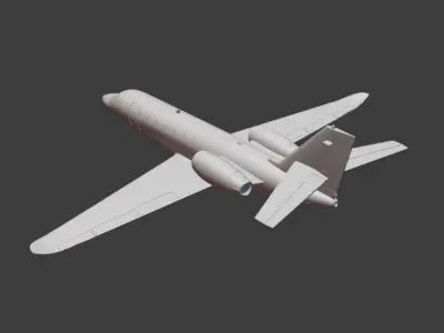 Cessna 680 Citation Sovereign 3D print model