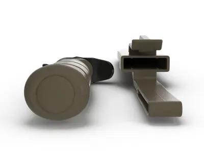 Glock FM 78 Knife Set 3D model