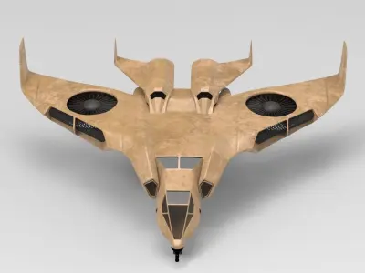 Scout Spaceship 3D model