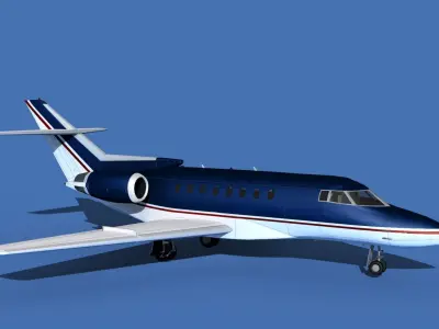 Hawker Siddley 1000 V15 3D model