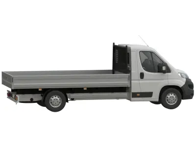 Peugeot Boxer  L4H1 flatbed 3D model