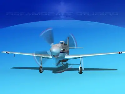 P-51 Mustang Sport V13 3D model