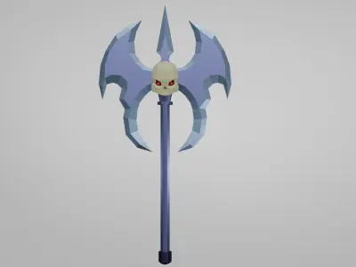 Low-Poly Fantasy Weapons Pack Low-poly 3D model