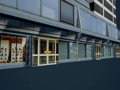 Low poly build free Free low-poly 3D model