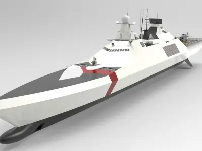LCS Turki 3D model