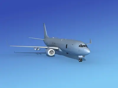Boeing P-8 Poseidon US Air Force 3D model