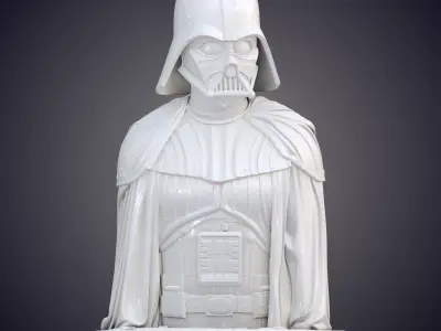 Darth Vader Bust High Detail PM-596 3D print model