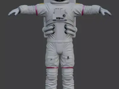 Astronaut Spacesuit 3D Model 3D model 24