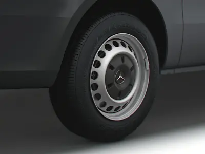 Mercedes Benz E Vito 2020 wheel 3D model