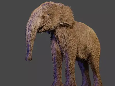 Juvenile Mammoth 3D model