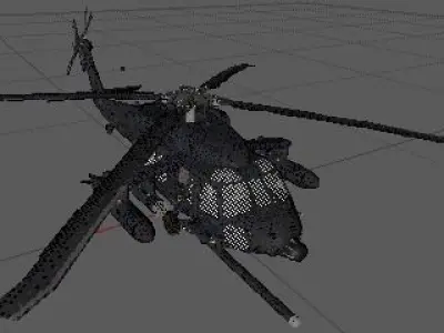 UH-60 Blackhawk SOAR 3D model
